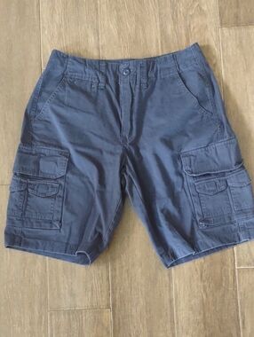 Architect Dark Blue Utility Cargo Shorts